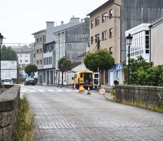 O CONCELLO DAS PONTES INICIA AS AS OBRAS DE MELLORA DE PAVIMENTOS E SERVIZOS NA AVENIDA DE LUGO (FASE II)