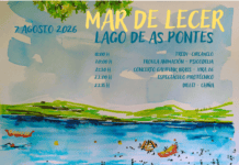 AS PONTES CELEBRA O ANIVERSARIO DO SEU LAGO CUNHA NOVA EDICIÓN DO MAR DE LECER CHEA DE MÚSICA E DIVERSIÓN