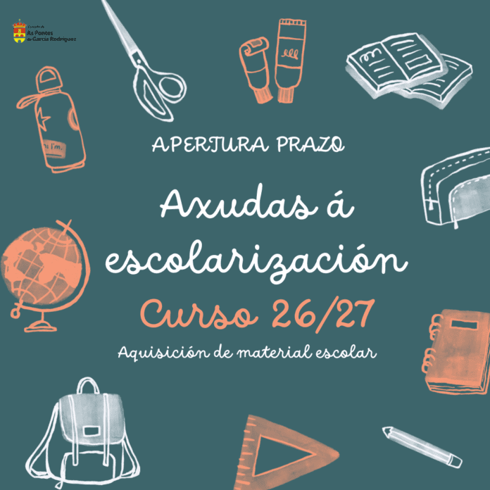 Post de instagram material escolar vuelta al cole ilustrado doodles pizarra verde