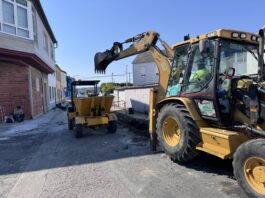O CONCELLO DAS PONTES INICIA A SEGUNDA FASE DAS OBRAS DE MELLORA DA RÚA PARDO BAZÁN