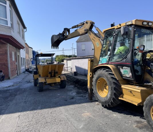 O CONCELLO DAS PONTES INICIA A SEGUNDA FASE DAS OBRAS DE MELLORA DA RÚA PARDO BAZÁN